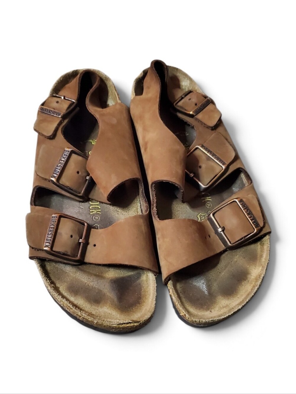 Birkinstock Brown Leather Sandals. Size 7.
